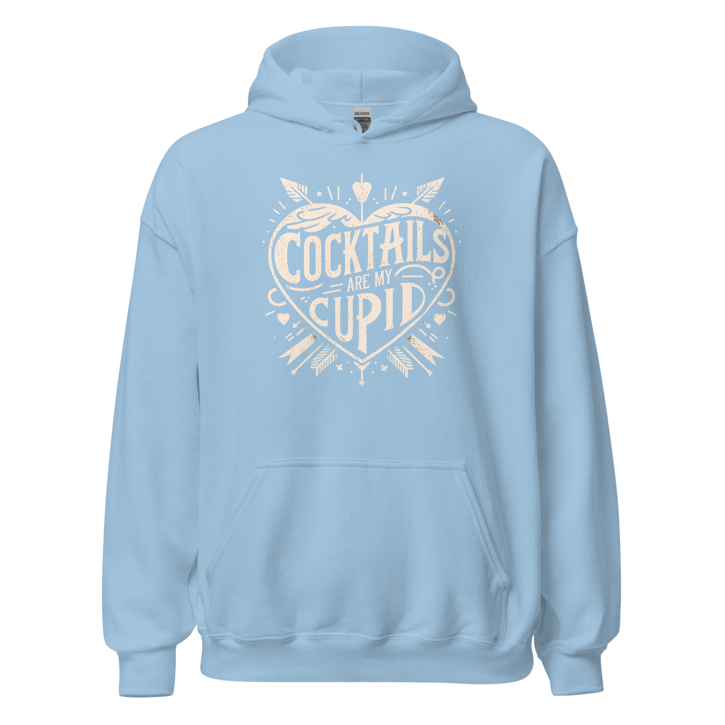 Cocktails Are My Cupid Hoodie