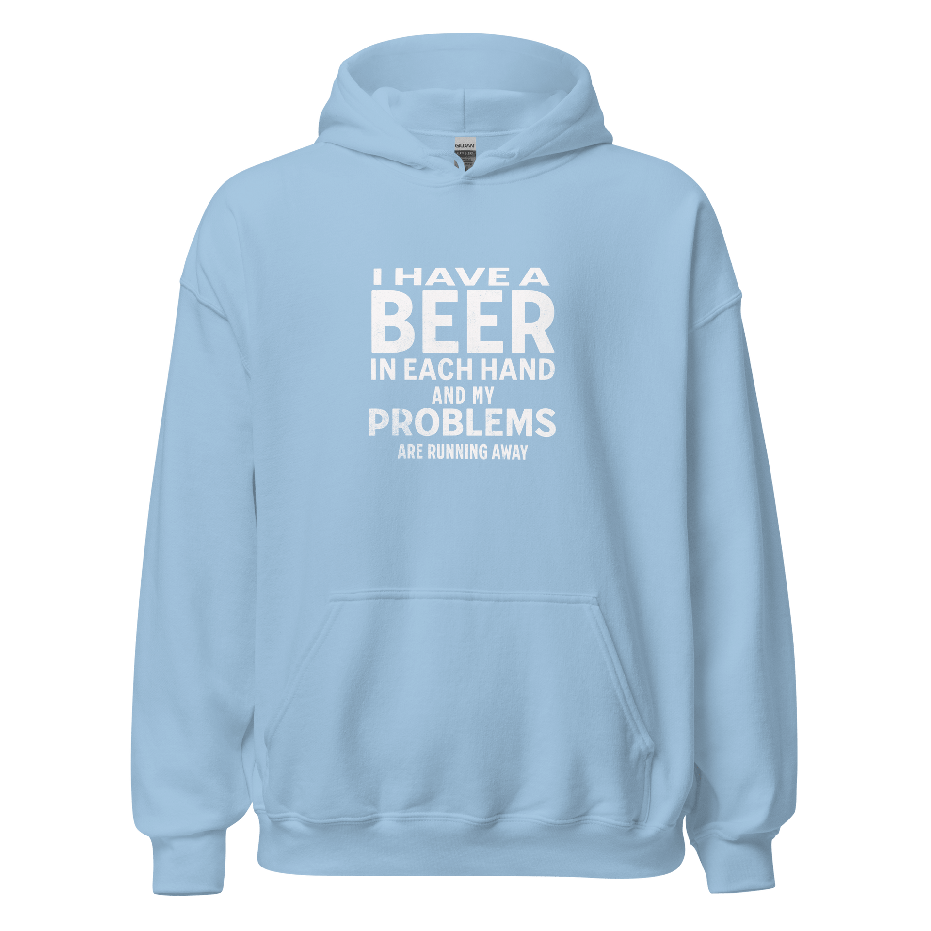 I Have a Beer in Each Hand Hoodie