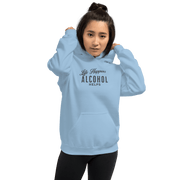 Life Happens Alcohol Helps Hoodie - Stay Cozy & Stylish Discover your new favorite hoodie - perfect for those cool evenings with a touch of humor. Soft, stylish, and humorously relatable.