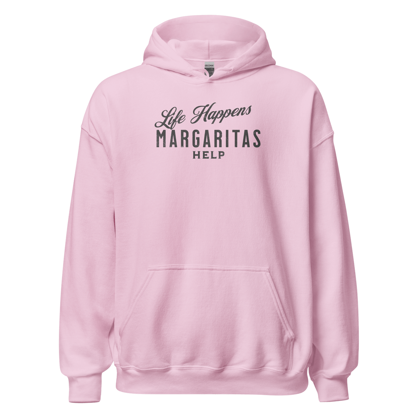 Life Happens Margaritas Help Hoodie: Cozy & Stylish BEER,DRINKING,HOODIE,MENS,New,UNISEX,WOMENS Dayzzed Apparel