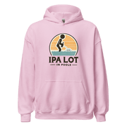 IPA Lot in Pools Hoodie: Cozy, Funny & Beer-Themed Embrace the chill with our IPA Lot in Pools Hoodie. Perfect for beer lovers, offering a soft, stylish warmth for those cooler evenings. Grab yours now!