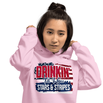 Drinkin' Till I See Stars and Stripes Hoodie