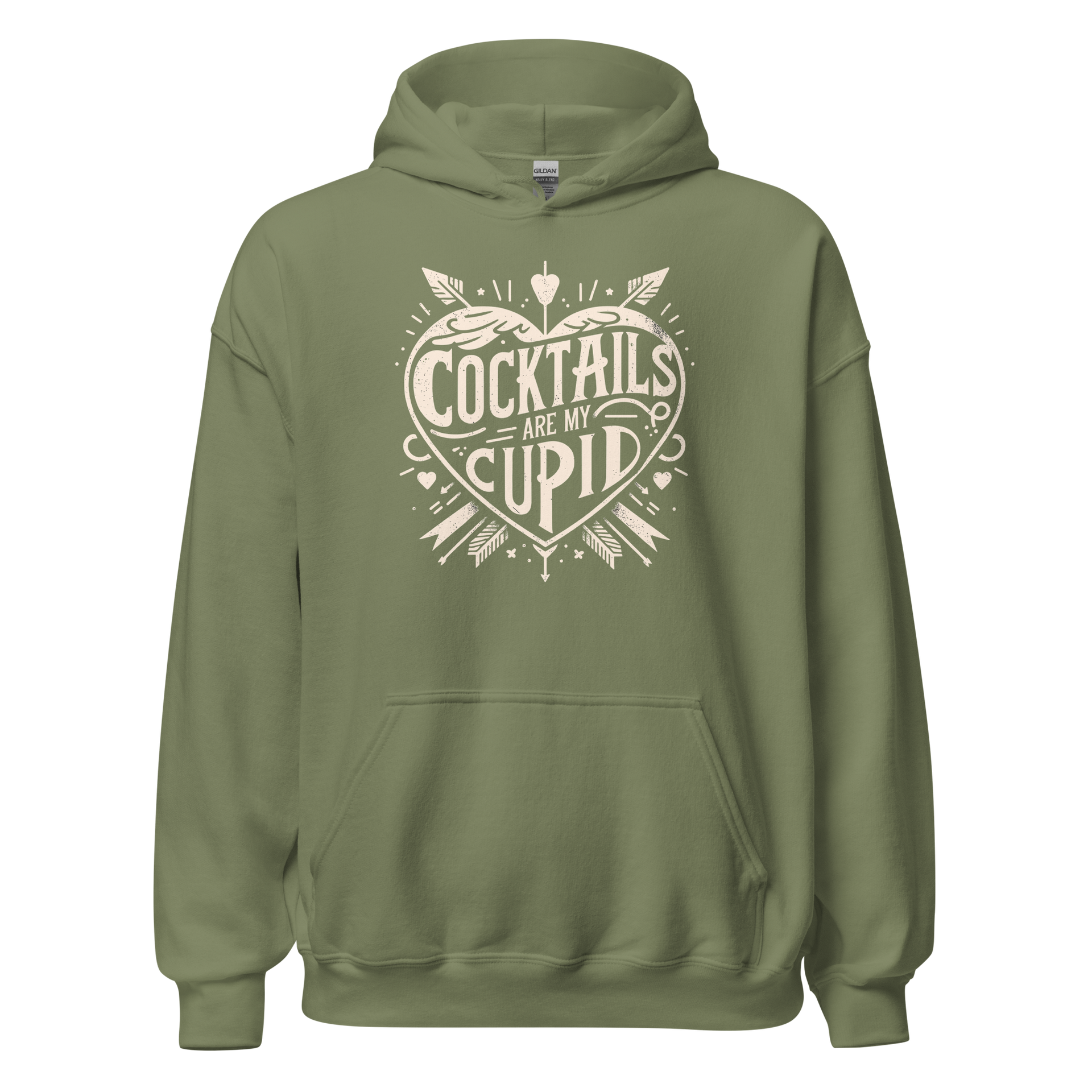 Cocktails Are My Cupid Hoodie