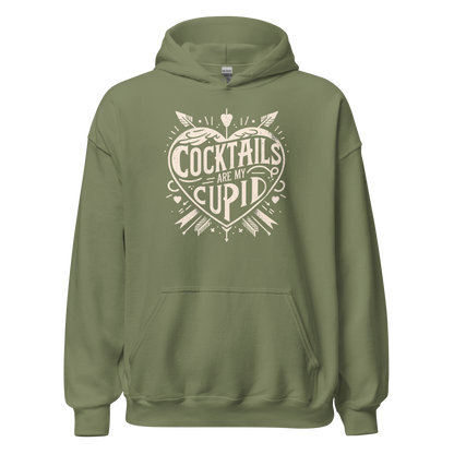 Cocktails Are My Cupid Hoodie