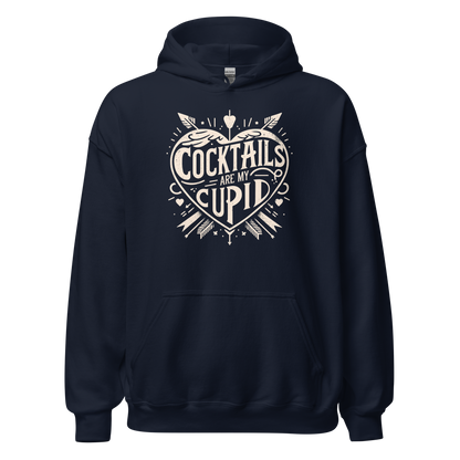 Cocktails Are My Cupid Hoodie