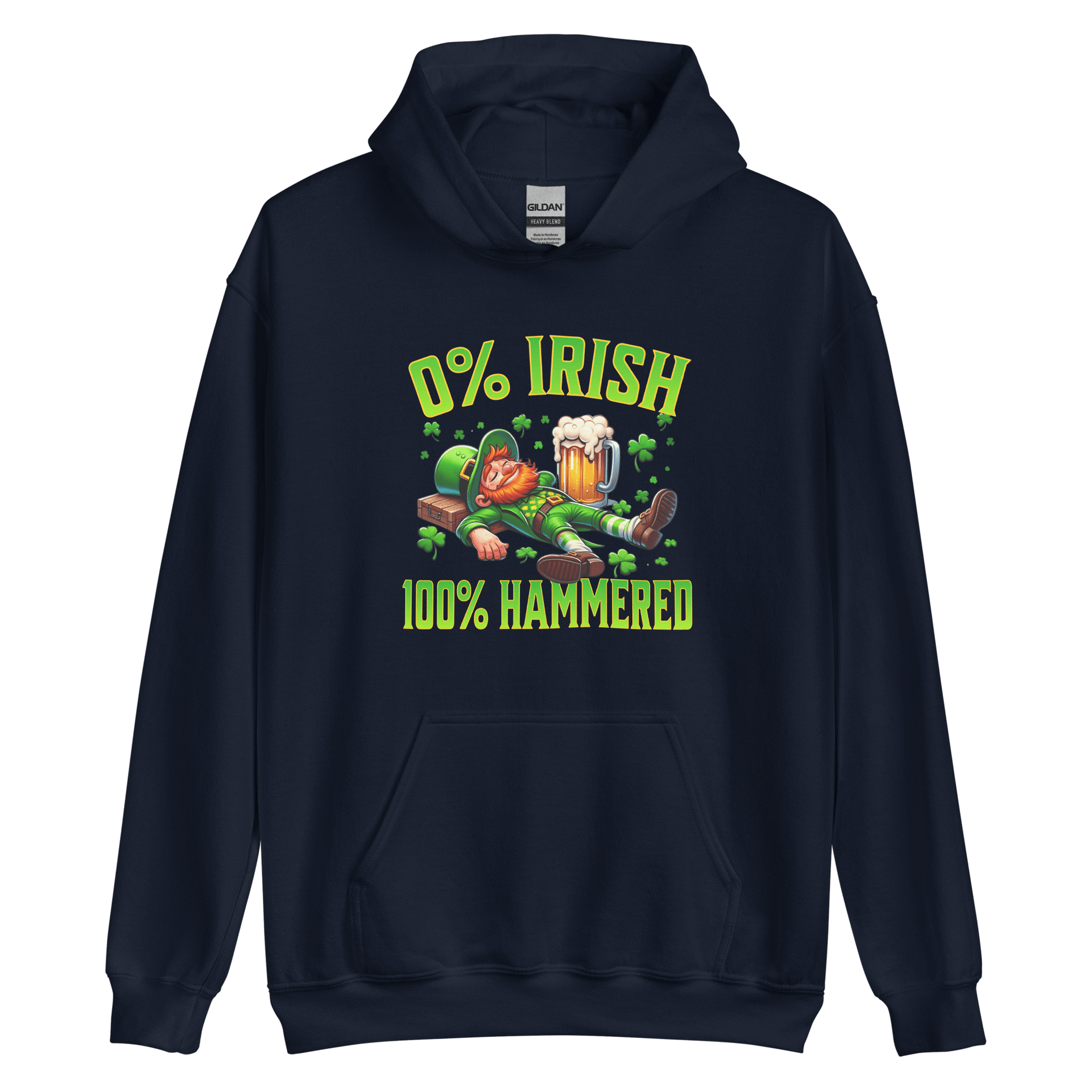 0% Irish 100% Hammered Hoodie