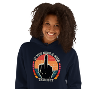 Discover the ultimate comfort with our 'If You Need a Sign' Hoodie. Soft, smooth, and perfect for cooler evenings. 50% cotton, 50% polyester blend.