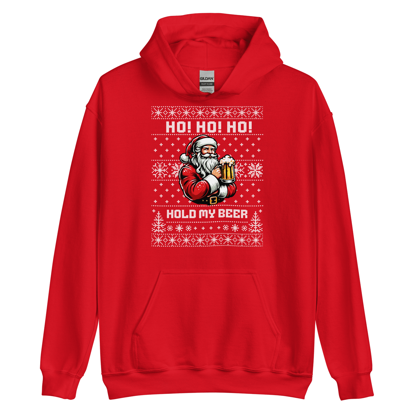 Ho Ho Ho Hold My Beer Hoodie