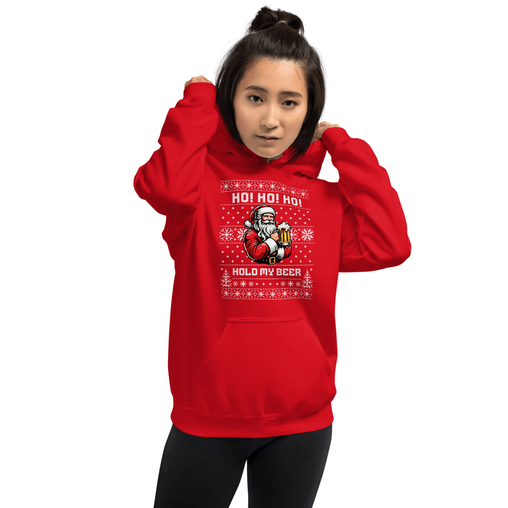 Ho Ho Ho Hold My Beer Hoodie