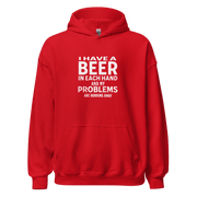 I Have a Beer in Each Hand Hoodie