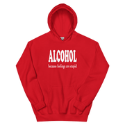 Alcohol Because Feelings Are Stupid Hoodie