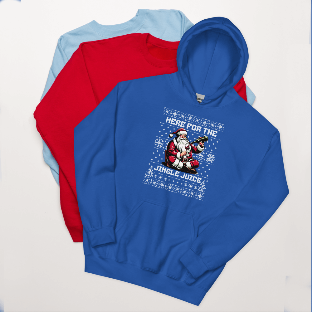 Here For The Jingle Juice Hoodie