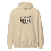 Life Happens Vodka Helps Hoodie - Cozy & Stylish HOODIE,MENS,New,UNISEX,WOMENS Dayzzed Apparel