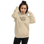 Life Happens Beer Helps Hoodie - Cozy & Stylish Comfort BEER,DRINKING,HOODIE,MENS,New,UNISEX,WOMENS Dayzzed Apparel