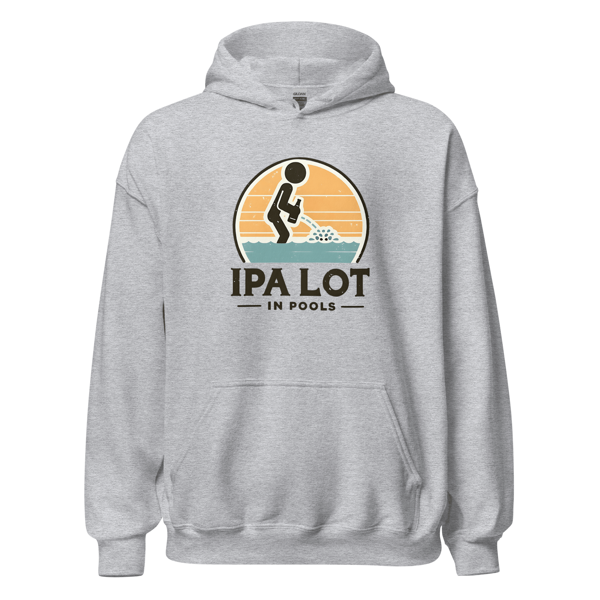 IPA Lot in Pools Hoodie: Cozy, Funny & Beer-Themed Embrace the chill with our IPA Lot in Pools Hoodie. Perfect for beer lovers, offering a soft, stylish warmth for those cooler evenings. Grab yours now!