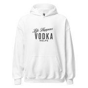 Life Happens Vodka Helps Hoodie - Cozy & Stylish HOODIE,MENS,New,UNISEX,WOMENS Dayzzed Apparel