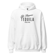 Life Happens Tequila Helps Hoodie - Cozy & Stylish Comfort DRINKING,HOODIE,MENS,New,TEQUILA,UNISEX,WOMENS Dayzzed Apparel