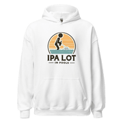 IPA Lot in Pools Hoodie: Cozy, Funny & Beer-Themed Embrace the chill with our IPA Lot in Pools Hoodie. Perfect for beer lovers, offering a soft, stylish warmth for those cooler evenings. Grab yours now!