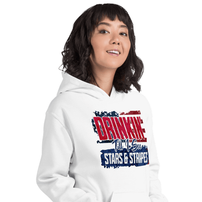 Drinkin' Till I See Stars and Stripes Hoodie