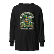 St Patricks Day Drinking Team Hooded Long Sleeve Tee