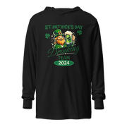 St Patricks Day Drinking Team Hooded Long-sleeve Tee