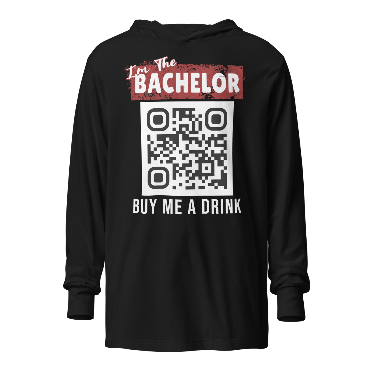 I'm The Bachelor Buy Me A Drink Lightweight Hoodie - Personalizable