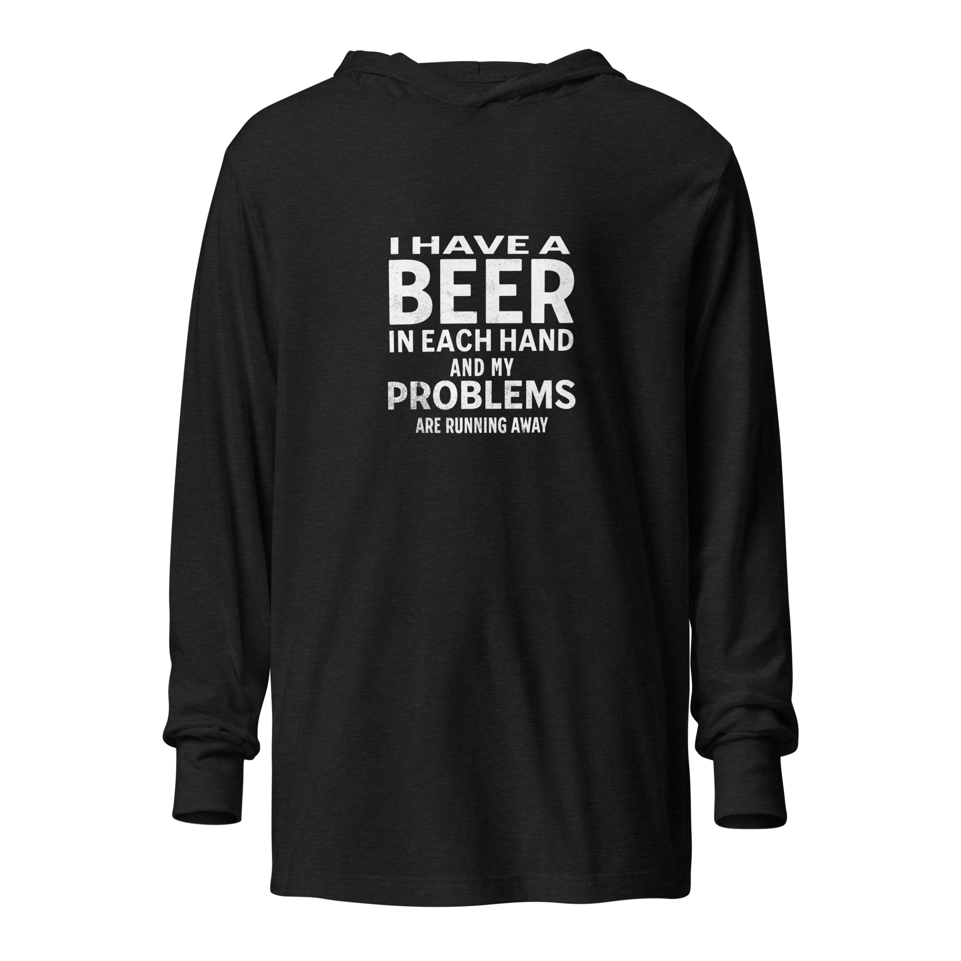 I Have a Beer in Each Hand Lightweight Hoodie - Stylish & Comfy DRINKING,LIGHTWEIGHT HOODIE,MENS,New,SPRING BREAK,UNISEX,WOMENS