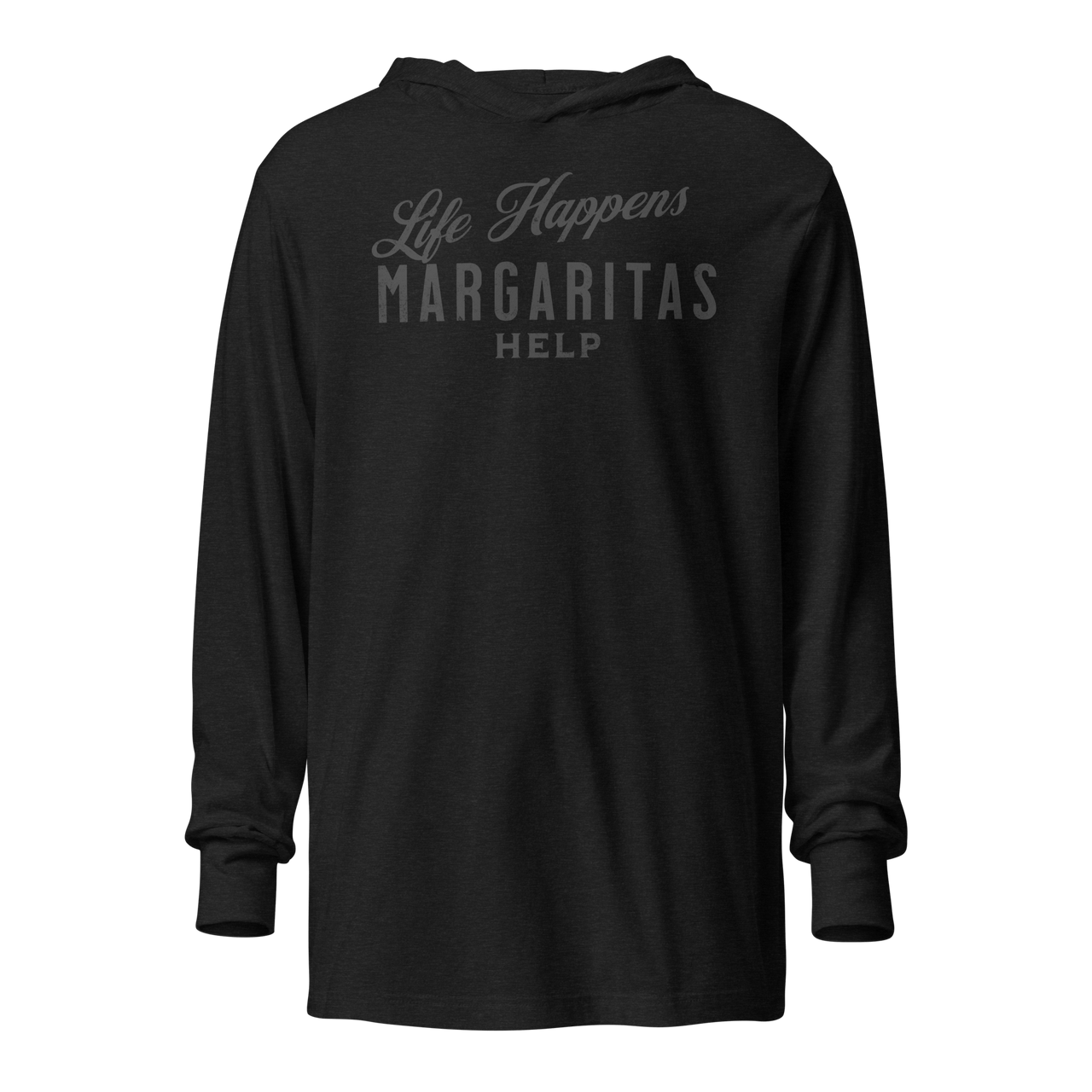 Life Happens Margaritas Help Hoodie - Stay Cozy & Stylish DRINKING,LIGHTWEIGHT HOODIE,MARGARITAS,MENS,New,UNISEX,WOMENS Dayzzed Apparel