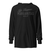 Life Happens Margaritas Help Hoodie - Stay Cozy & Stylish DRINKING,LIGHTWEIGHT HOODIE,MARGARITAS,MENS,New,UNISEX,WOMENS Dayzzed Apparel