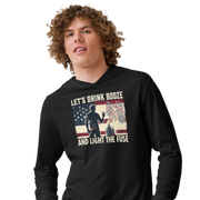 Let's Drink Booze and Light the Fuse Hoodie - Patriotic Apparel