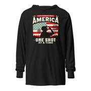 Gear up for Independence Day with our unique lightweight hoodie, featuring a patriotic design for memorable 4th of July celebrations and cool nights.