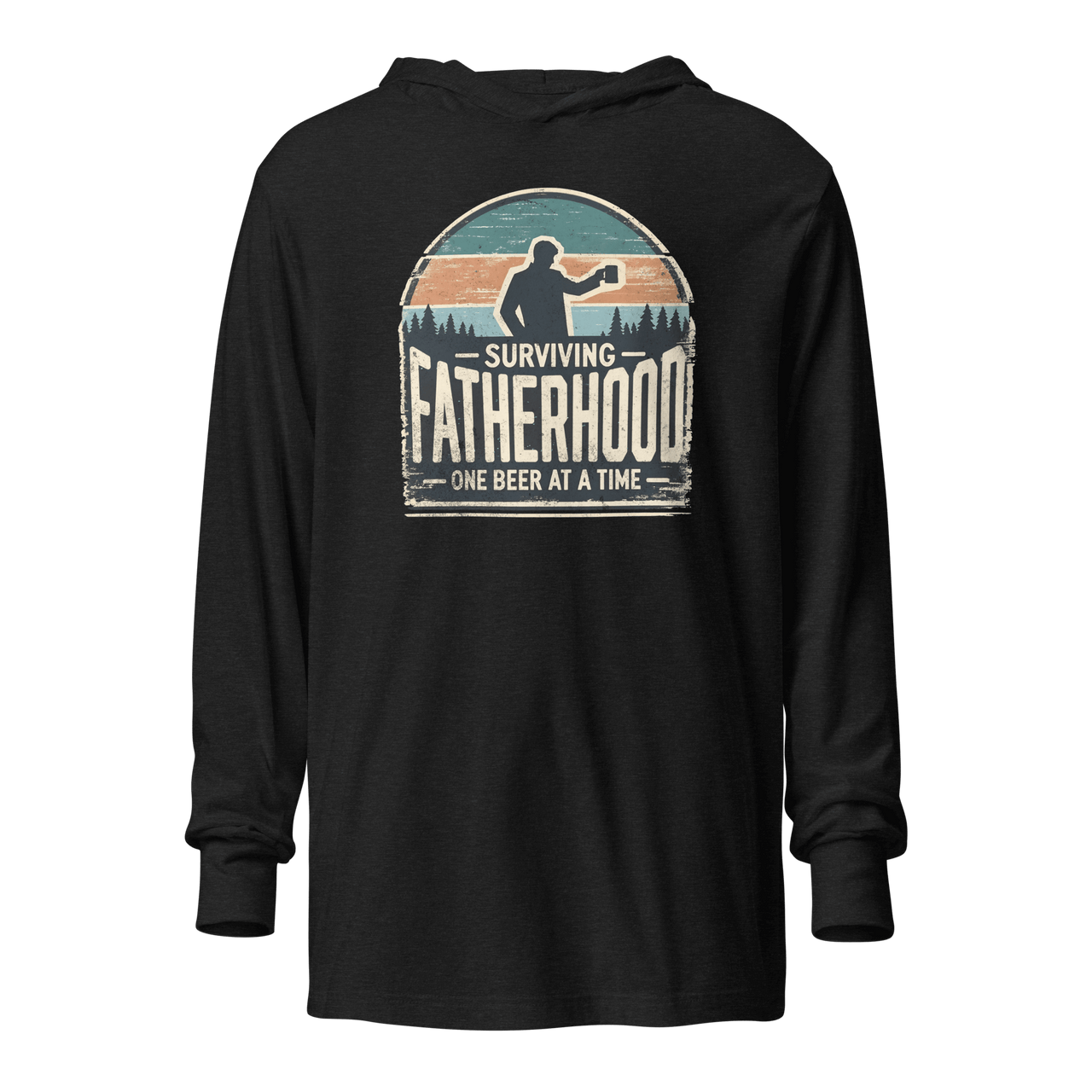 Surviving Fatherhood One Beer at a Time Lightweight Hoodie