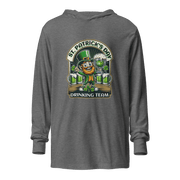 St Patricks Day Drinking Team Hooded Long Sleeve Tee