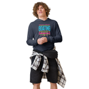 Lightweight hoodie with "Weekend Forecast: Boating with a Chance of Drinking" in bright text colors, ideal for summer evenings.