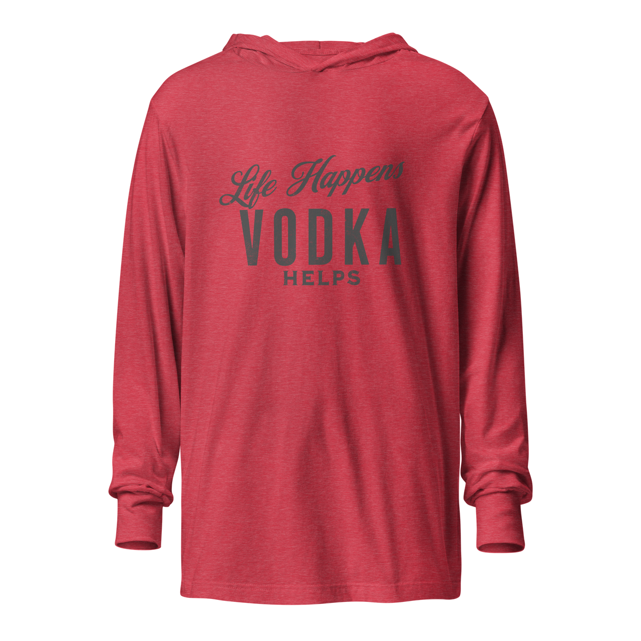 Life Happens Vodka Helps Hoodie: Stay Comfy & Stylish LIGHTWEIGHT HOODIE,MENS,New,UNISEX,WOMENS Dayzzed Apparel