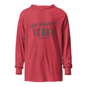 Life Happens Vodka Helps Hoodie: Stay Comfy & Stylish LIGHTWEIGHT HOODIE,MENS,New,UNISEX,WOMENS Dayzzed Apparel