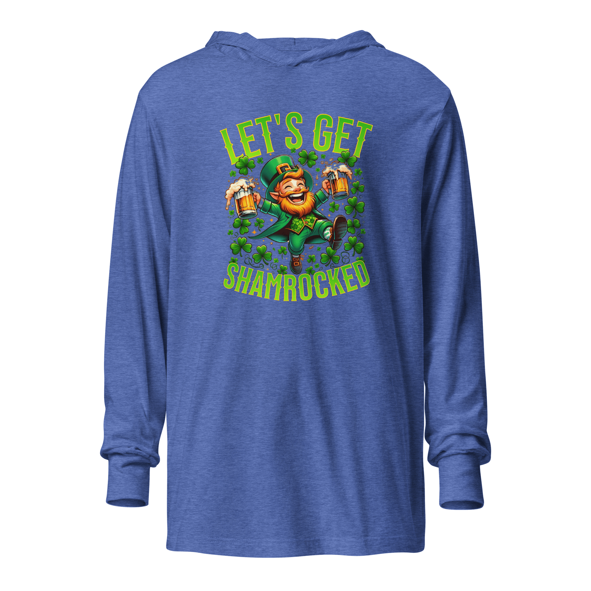 Let's Get Shamrocked Hooded Long Sleeve Tee