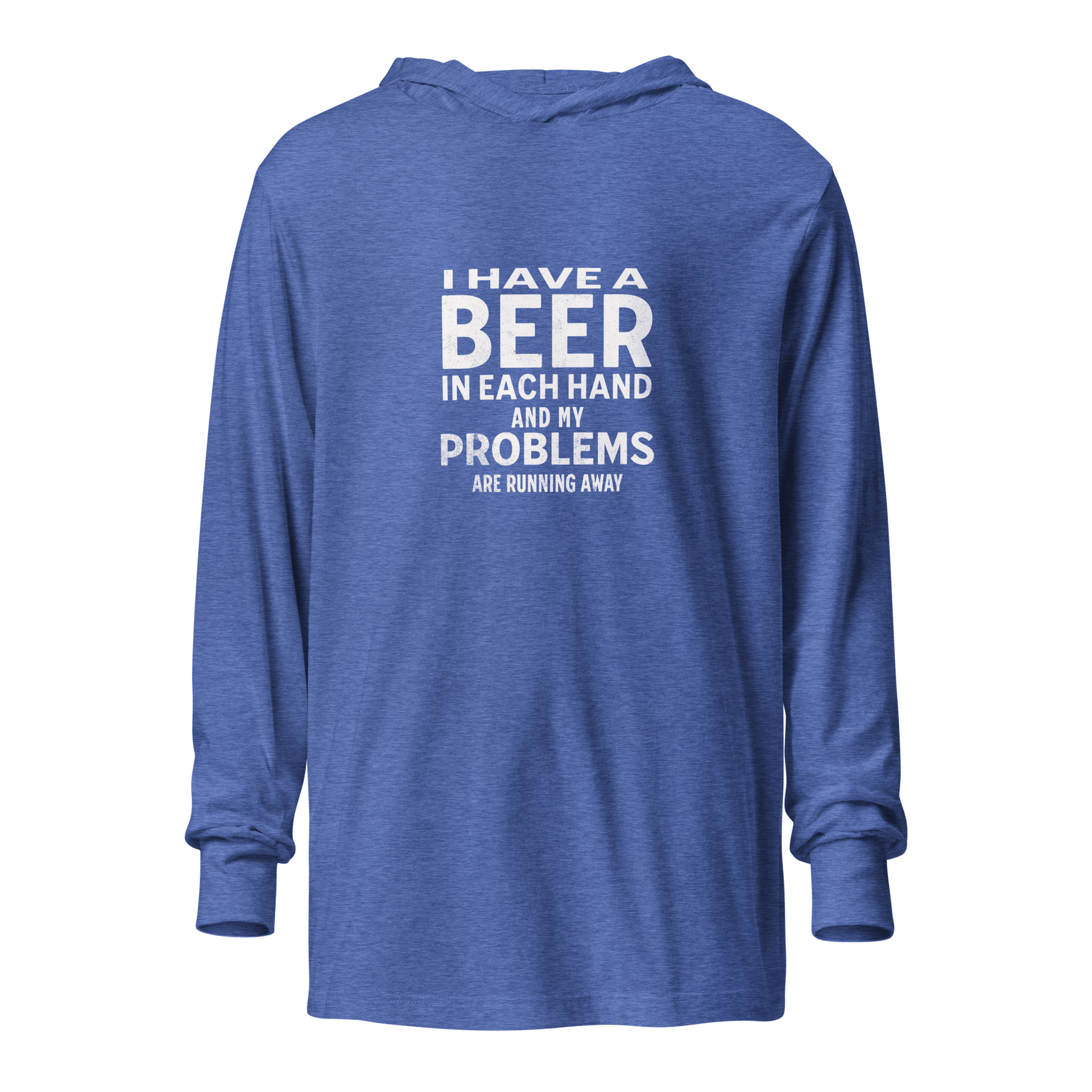 I Have a Beer in Each Hand Lightweight Hoodie - Stylish & Comfy DRINKING,LIGHTWEIGHT HOODIE,MENS,New,SPRING BREAK,UNISEX,WOMENS