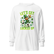 Let's Get Lucked Up Hooded Long Sleeve Tee