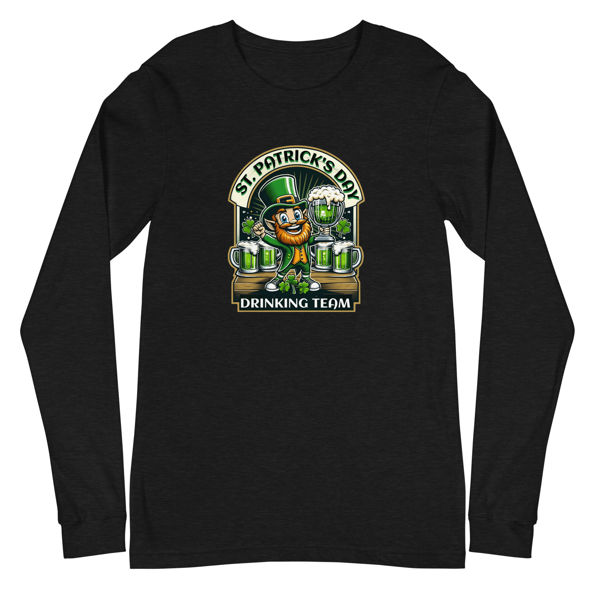 St Patricks Day Drinking Team Long Sleeve Tee