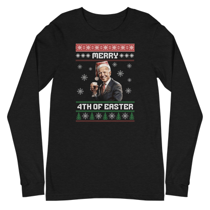 Merry 4th Of Easter Long Sleeve Tee