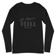 Life Happens Vodka Helps Tee: Ultimate Funny Drinking Shirt MENS,New,UNISEX,WOMENS Dayzzed Apparel