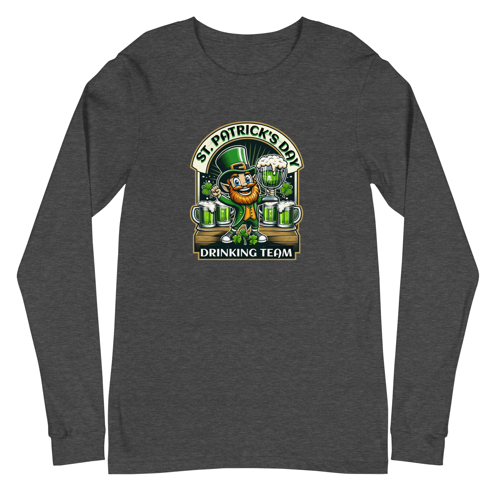 St Patricks Day Drinking Team Long Sleeve Tee