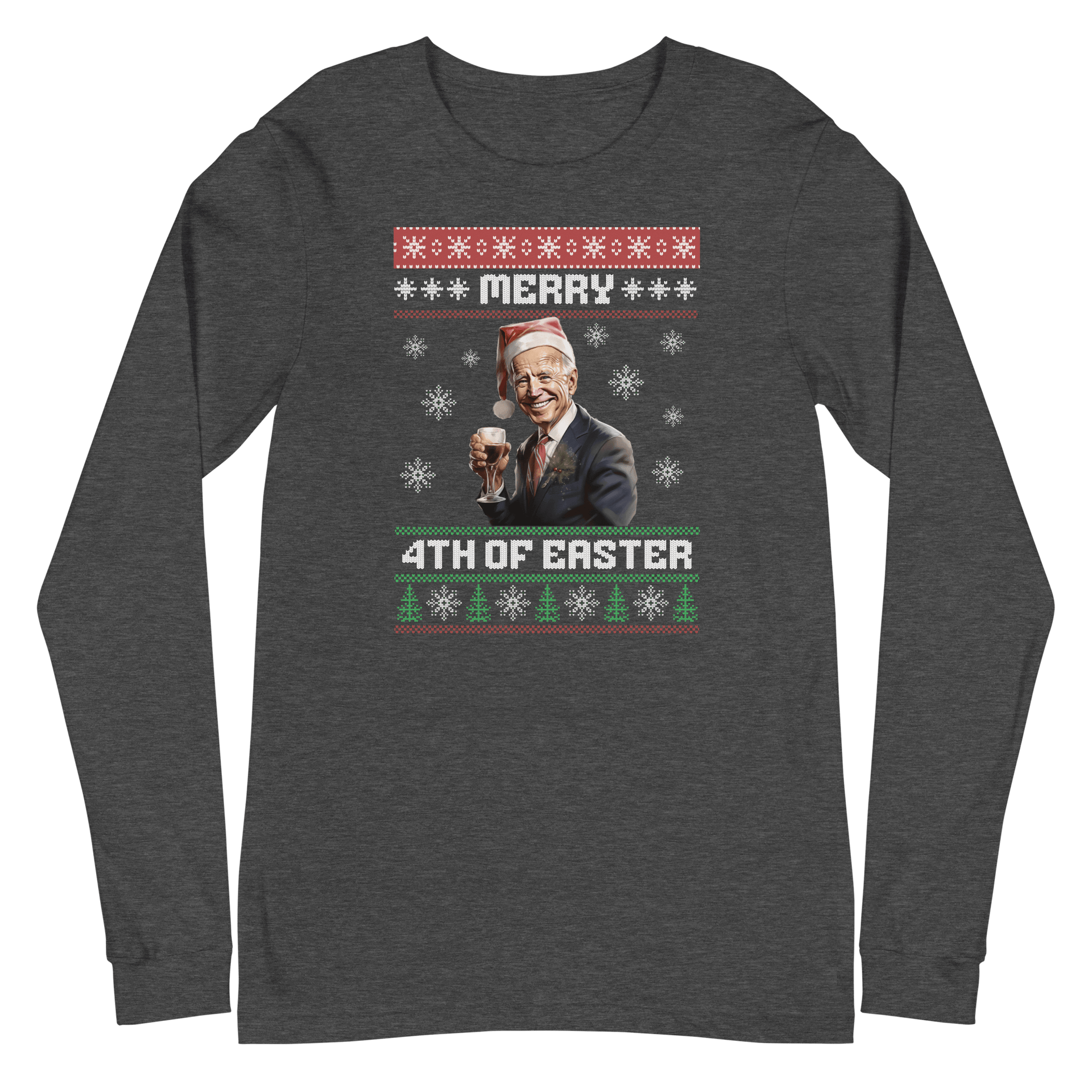 Merry 4th Of Easter Long Sleeve Tee