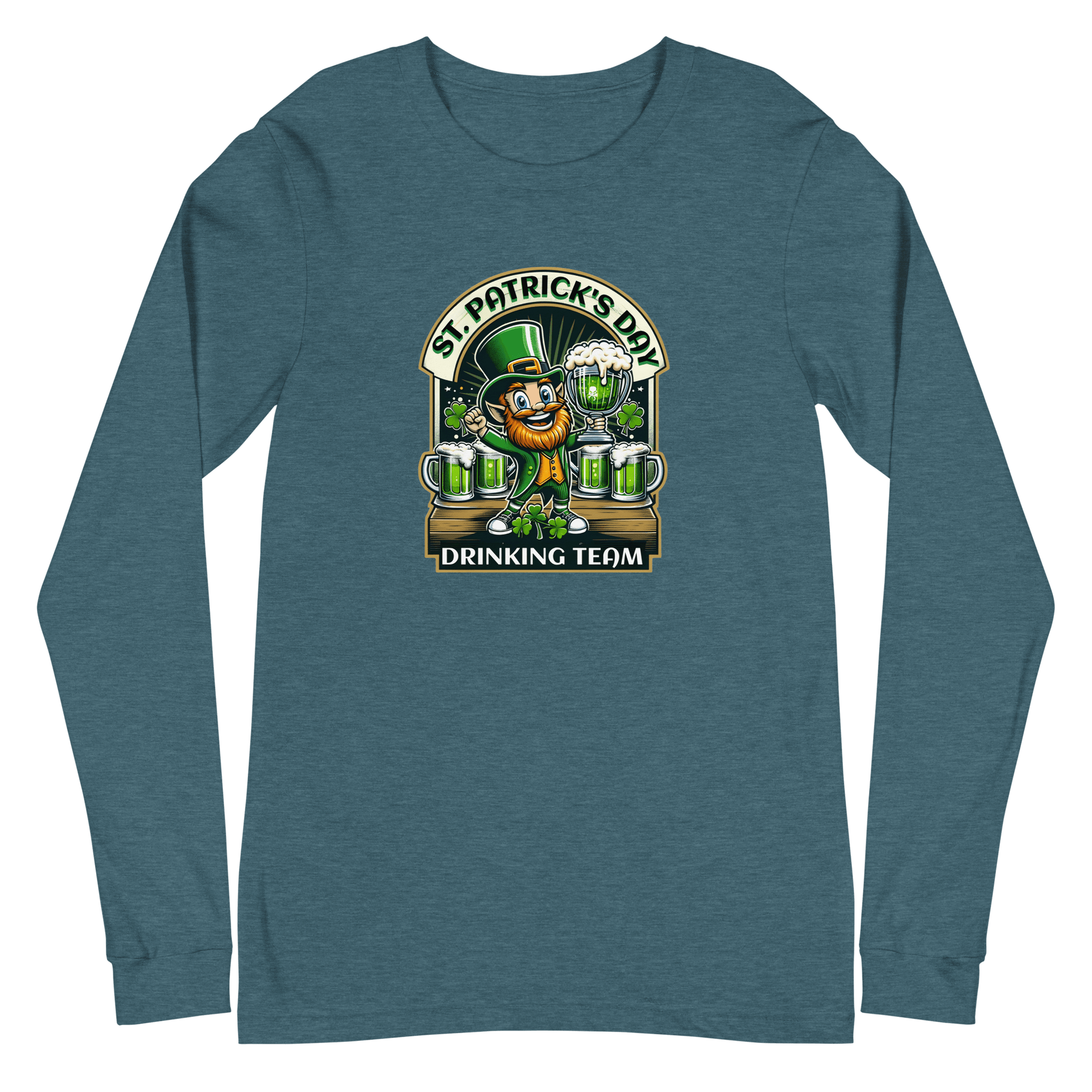 St Patricks Day Drinking Team Long Sleeve Tee