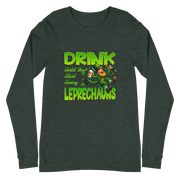 Drink Until You Start Seeing Leprechauns Long Sleeve Tee