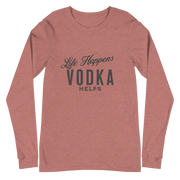 Life Happens Vodka Helps Tee: Ultimate Funny Drinking Shirt MENS,New,UNISEX,WOMENS Dayzzed Apparel