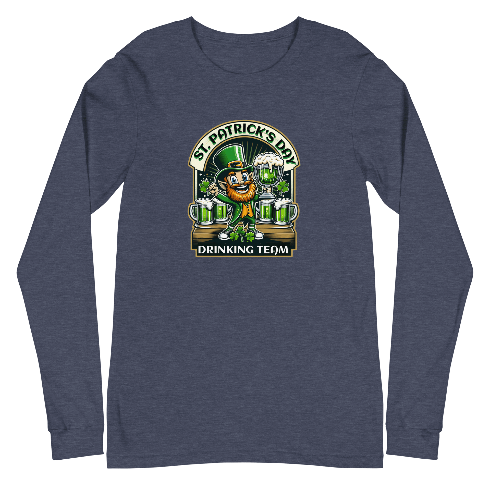 St Patricks Day Drinking Team Long Sleeve Tee