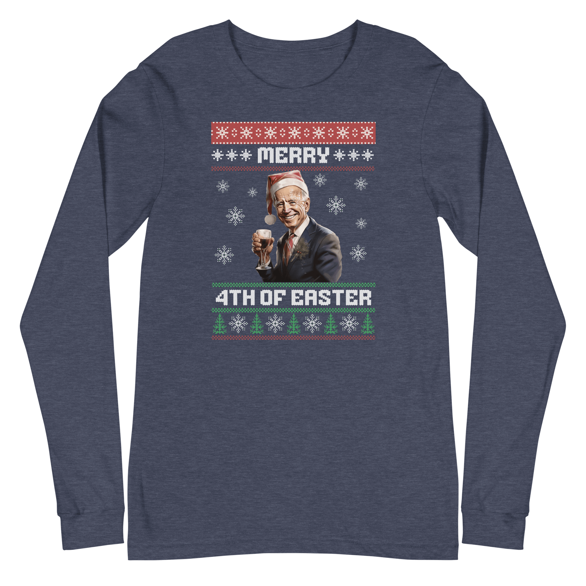 Merry 4th Of Easter Long Sleeve Tee