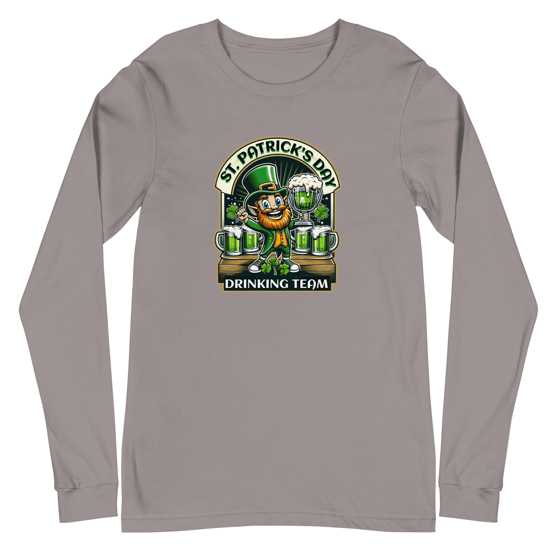 St Patricks Day Drinking Team Long Sleeve Tee